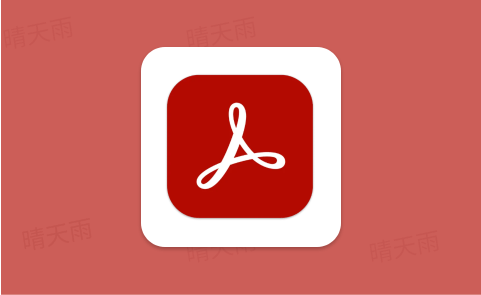 Adobe Acrobat Pro 2025.001.20937 PDF阅读编辑器-晴天雨